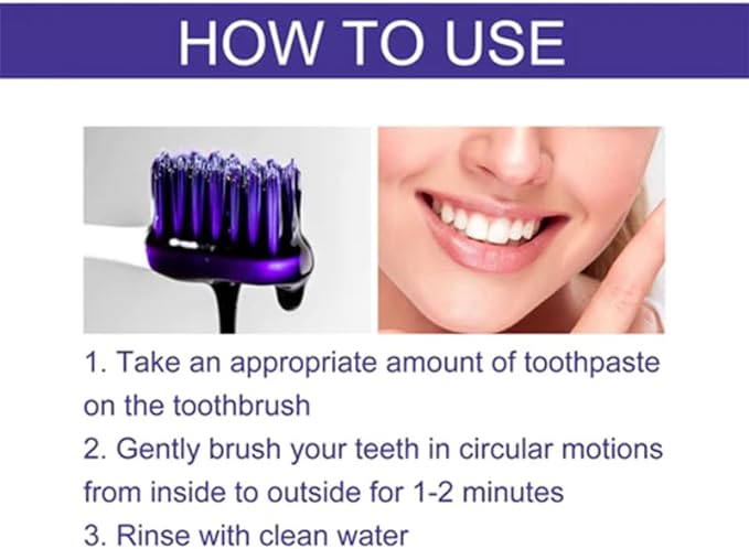Pearly Whites: Purple Whitening Toothpaste - Brighten Your Smile with Confidence