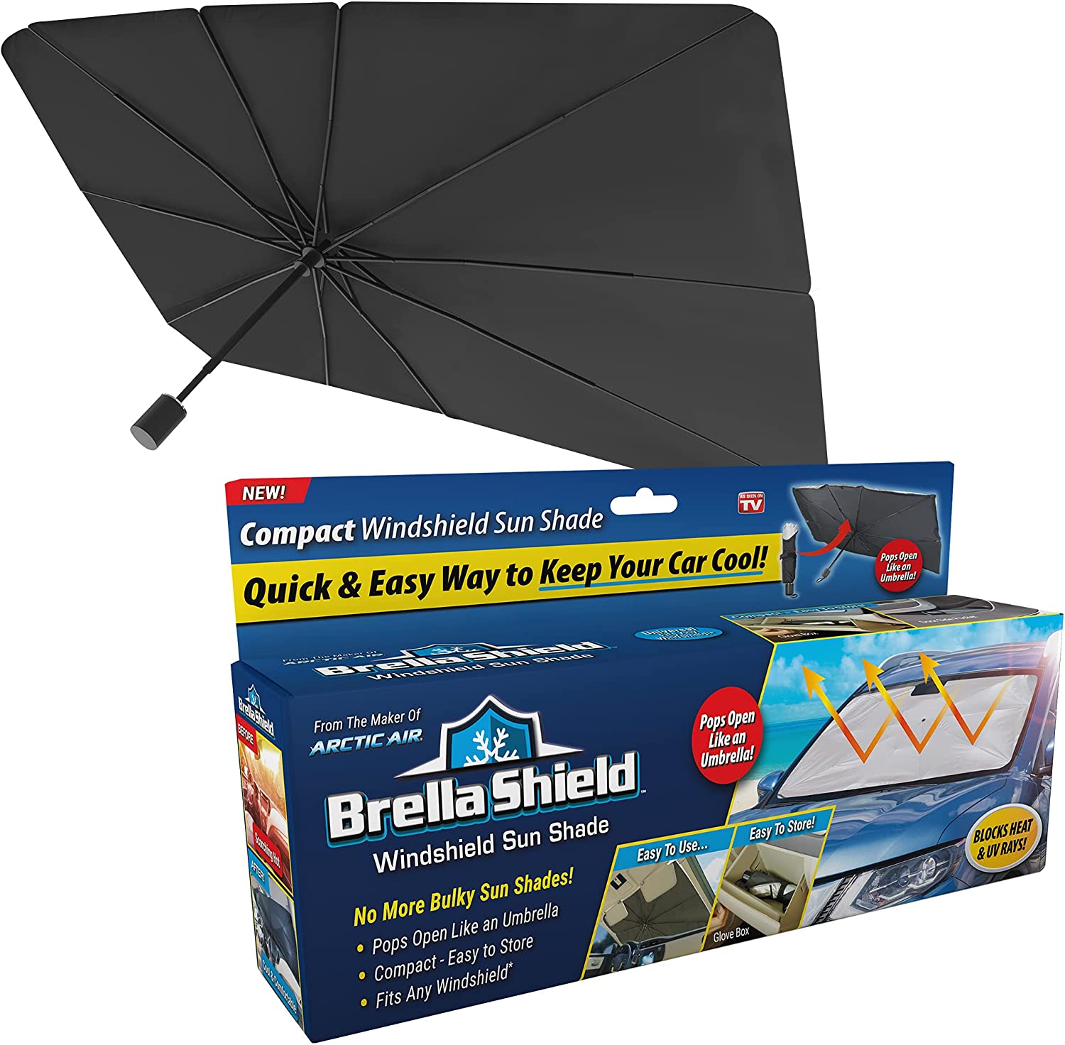 Drive in Comfort: Car Windshield Sun Shade for Ultimate UV Protection